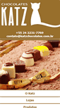 Mobile Screenshot of katzchocolates.com.br